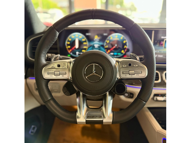 Mercedes-Benz GLS 63 AMG Distronic* Лизинг* Burmester* Обдухване* 7- Местен - автомобили, коли, обяви за нови и употребявани 9