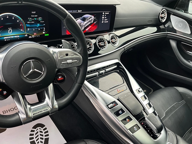 Mercedes-Benz GT 6.3AMG OPTIK-DISTRONIK-VAKUM-BURMESTER-HEAD UP-!!! - автомобили, коли, обяви за нови и употребявани 10