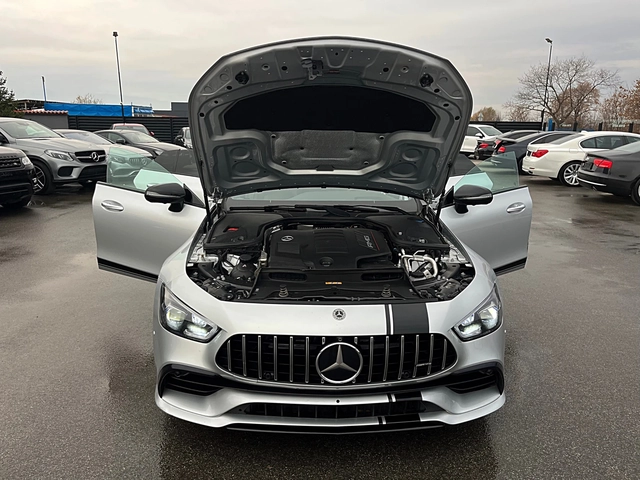 Mercedes-Benz GT 6.3AMG OPTIK-DISTRONIK-VAKUM-BURMESTER-HEAD UP-!!! - автомобили, коли, обяви за нови и употребявани 15