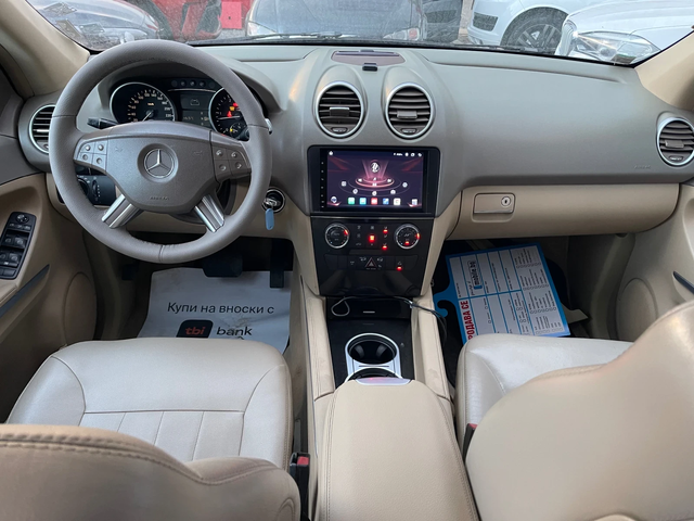 Mercedes-Benz ML 320 НА ПРУЖИНИ  ТОП/Собствен лизинг! 100% Одобрение - автомобили, коли, обяви за нови и употребявани 12