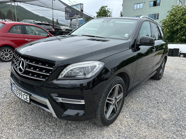 Mercedes-Benz ML 350 AMG * 360 Камера* Вакум* Реални КМ* НОВИ ГУМИ - автомобили, коли, обяви за нови и употребявани 0