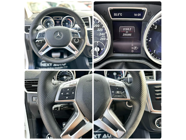 Mercedes-Benz ML 350 3.0D 258HP EURO6 PANO NAVI - автомобили, коли, обяви за нови и употребявани 13