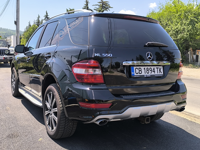 Mercedes-Benz ML 500 AMG-pack Facelift - автомобили, коли, обяви за нови и употребявани 6