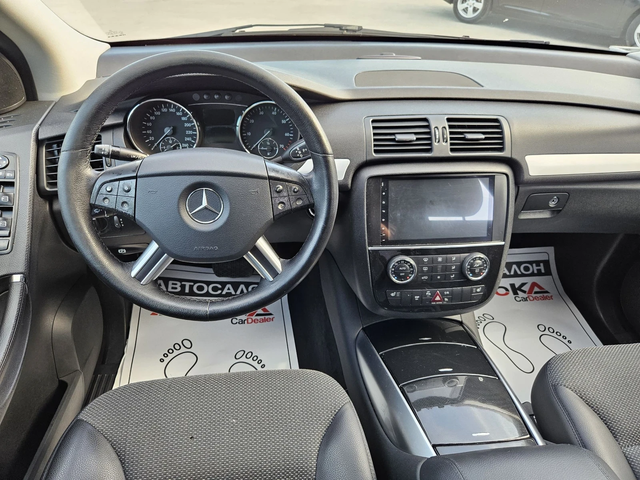 Mercedes-Benz R 350 3.5i-272кс= АВТОМАТ= 4MATIC= 6МЕСТА= ПОДГРЕВ= НАВИ - автомобили, коли, обяви за нови и употребявани 11