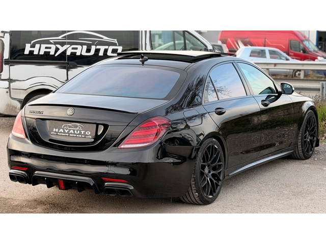 Mercedes-Benz S 350 BlueTEC= LONG= BRABUS= FACELIFT= BURMESTER= - автомобили, коли, обяви за нови и употребявани 4