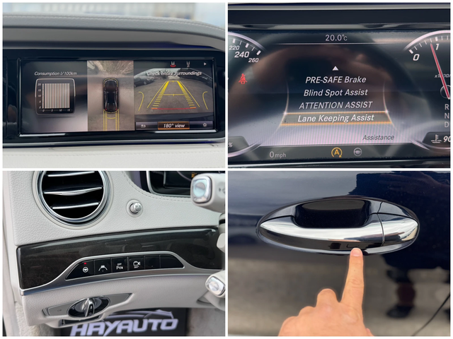 Mercedes-Benz S 350 d= 4Matic= 63 AMG= Distronic= 360* Camera= Panoram - автомобили, коли, обяви за нови и употребявани 15