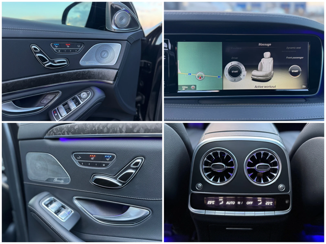 Mercedes-Benz S 350 d= BRABUS= ACTIVE SOUND= FACELIFT= CARON PACK= - автомобили, коли, обяви за нови и употребявани 15