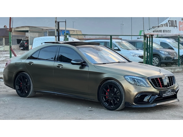 Mercedes-Benz S 350 d= BRABUS= ACTIVE SOUND= FACELIFT= CARON PACK= - автомобили, коли, обяви за нови и употребявани 2