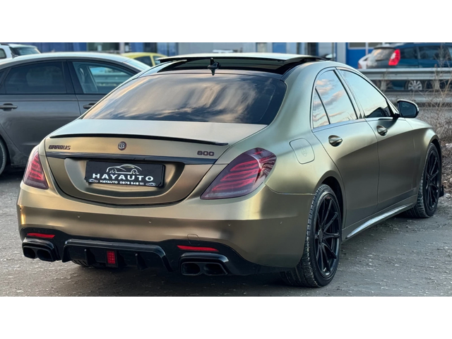 Mercedes-Benz S 350 d= BRABUS= ACTIVE SOUND= FACELIFT= CARON PACK= - автомобили, коли, обяви за нови и употребявани 4