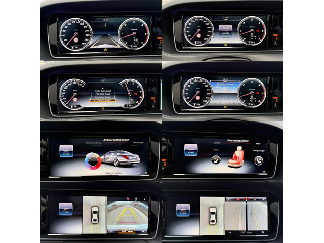 Mercedes-Benz S 350 CDI / AMG / 9G / 4MATIC / 360 / DISTRONIC / PANO - автомобили, коли, обяви за нови и употребявани 13