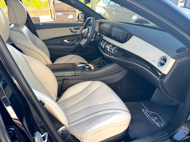 Mercedes-Benz S 350 4MATIC#LONG#AMG STYLE#PANORAMA#ОБДУХ#SOFTCL - автомобили, коли, обяви за нови и употребявани 9