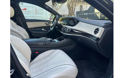Mercedes-Benz S 350 D 4MATIC LONG FULL AMG LINE ПАНО BURM ЛИЗИНГ 100% - автомобили, коли, обяви за нови и употребявани 12