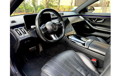 Mercedes-Benz S 350 D 4MATIC AMG LINE LONG ПАНО BURM ЛИЗИНГ 100% - автомобили, коли, обяви за нови и употребявани 7