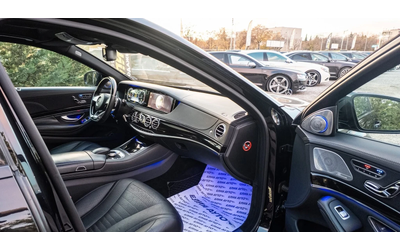Mercedes-Benz S 350 D 4 MATIC LONG 3XTV FULL AMG LINE ЛИЗИНГ 100% - автомобили, коли, обяви за нови и употребявани 12