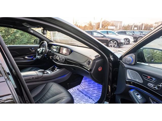Mercedes-Benz S 350 D 4 MATIC LONG 3XTV FULL AMG LINE ЛИЗИНГ 100% - автомобили, коли, обяви за нови и употребявани 12