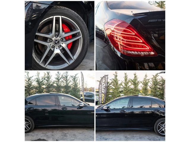 Mercedes-Benz S 350 D 4 MATIC LONG 3XTV FULL AMG LINE ЛИЗИНГ 100% - автомобили, коли, обяви за нови и употребявани 16