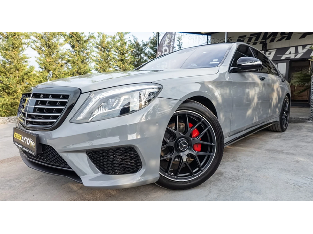 Mercedes-Benz S 350 D 4 MATIC 3ХТВ LONG NARDO GREY ПАНО ЛИЗИНГ 100% - автомобили, коли, обяви за нови и употребявани 3