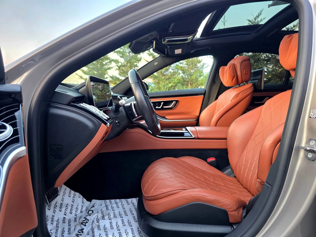 Mercedes-Benz S 350 D 4 MATIC FULL BRABUS PACK ПАНОРАМА ЛИЗИНГ 100% - автомобили, коли, обяви за нови и употребявани 11