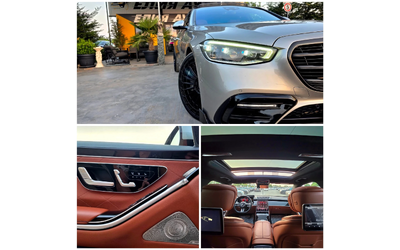 Mercedes-Benz S 350 D 4 MATIC FULL BRABUS PACK ПАНОРАМА ЛИЗИНГ 100% - автомобили, коли, обяви за нови и употребявани 16