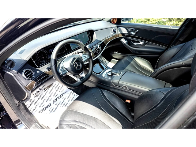 Mercedes-Benz S 350 D 4MATIC LONG 9G TRONIC ПАНОРАМА ЛИЗИНГ 100% - автомобили, коли, обяви за нови и употребявани 11