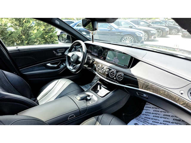 Mercedes-Benz S 350 D 4MATIC LONG 9G TRONIC ПАНОРАМА ЛИЗИНГ 100% - автомобили, коли, обяви за нови и употребявани 14