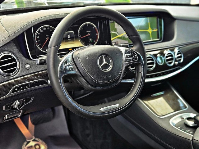 Mercedes-Benz S 350 ! AMG/BLACК EDITION/DISTR/CAMERA/ВАКУУМ/МАСАЖ/LIZI - автомобили, коли, обяви за нови и употребявани 9