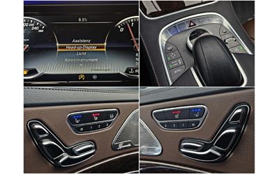 Mercedes-Benz S 350 L/BRABUS/9G/4M/TVx3/DISTR/HUD/360CAM/ОБДУХ/AMBI/LI - автомобили, коли, обяви за нови и употребявани 13