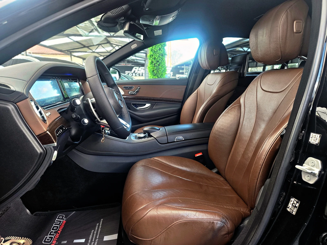 Mercedes-Benz S 350 L/BRABUS/9G/4M/TVx3/DISTR/HUD/360CAM/ОБДУХ/AMBI/LI - автомобили, коли, обяви за нови и употребявани 9