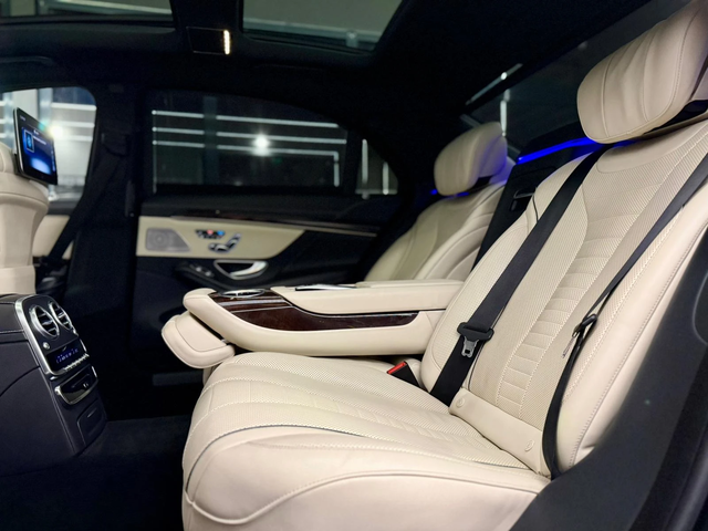 Mercedes-Benz S 350 Long 4Matic* AMG* HeadUp* Pano* Лизинг* TV - автомобили, коли, обяви за нови и употребявани 12