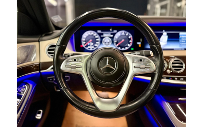 Mercedes-Benz S 350 Long 4Matic* AMG* HeadUp* Pano* Лизинг* TV - автомобили, коли, обяви за нови и употребявани 9
