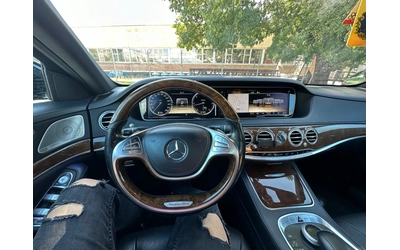 Mercedes-Benz S 350 LONG* AMG* БАРТЕР* МАСАЖ* Реални* Км - автомобили, коли, обяви за нови и употребявани 12
