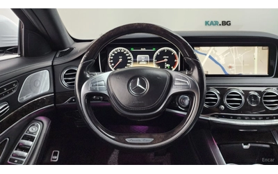 Mercedes-Benz S 350 КОЖА* ПОДГРЕВ* ОБДУХВ* BURMASTER* PANO* 360 - автомобили, коли, обяви за нови и употребявани 11
