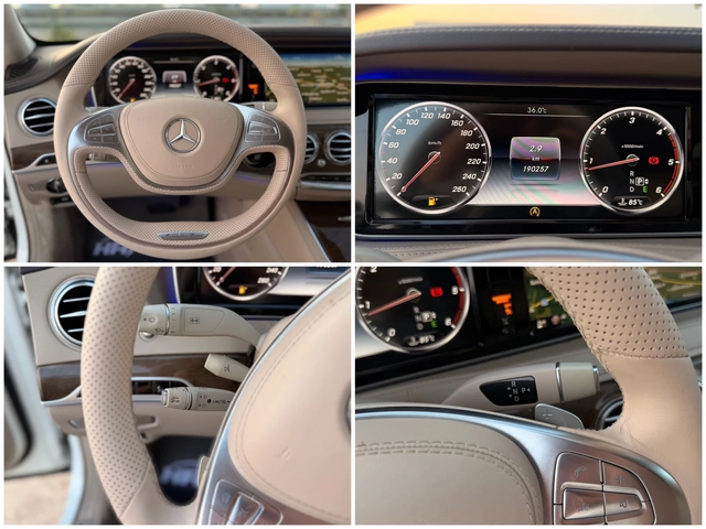 Mercedes-Benz S 350 BlueTEC= 4Matic= Long= 63 AMG= Night View= Distron - автомобили, коли, обяви за нови и употребявани 15