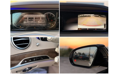 Mercedes-Benz S 350 BlueTEC= 4Matic= Long= 63 AMG= Night View= Distron - автомобили, коли, обяви за нови и употребявани 16