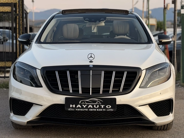 Mercedes-Benz S 350 BlueTEC= 4Matic= Long= 63 AMG= Night View= Distron - автомобили, коли, обяви за нови и употребявани 1