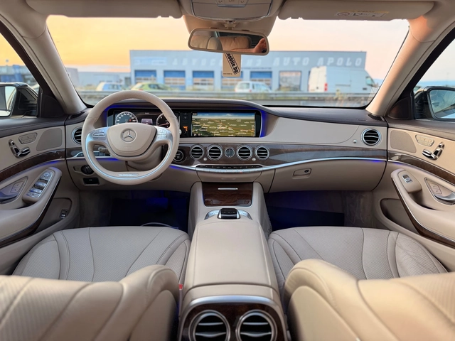 Mercedes-Benz S 350 BlueTEC= 4Matic= Long= 63 AMG= Night View= Distron - автомобили, коли, обяви за нови и употребявани 8