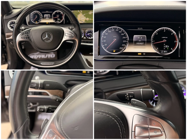 Mercedes-Benz S 350 BlueTEC= Long= 63 AMG= Facelift= Distronic= Keyles - автомобили, коли, обяви за нови и употребявани 14