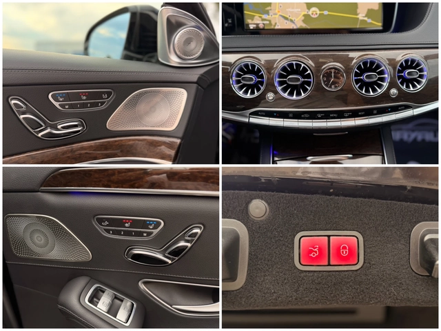 Mercedes-Benz S 350 BlueTEC= Long= 63 AMG= Facelift= Distronic= Keyles - автомобили, коли, обяви за нови и употребявани 16