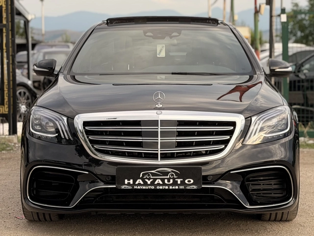 Mercedes-Benz S 350 BlueTEC= Long= 63 AMG= Facelift= Distronic= Keyles - автомобили, коли, обяви за нови и употребявани 1