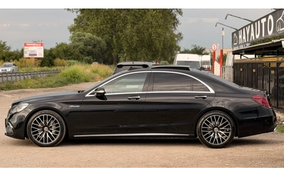 Mercedes-Benz S 350 BlueTEC= Long= 63 AMG= Facelift= Distronic= Keyles - автомобили, коли, обяви за нови и употребявани 7
