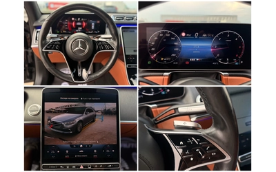 Mercedes-Benz S 350 d= 4Matic= Long= 63 AMG= Distronic= 360* Камера= - автомобили, коли, обяви за нови и употребявани 14