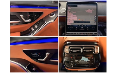 Mercedes-Benz S 350 d= 4Matic= Long= 63 AMG= Distronic= 360* Камера= - автомобили, коли, обяви за нови и употребявани 15