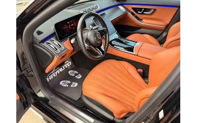 Mercedes-Benz S 350 d= 4Matic= Long= 63 AMG= Distronic= 360* Камера= - автомобили, коли, обяви за нови и употребявани 8