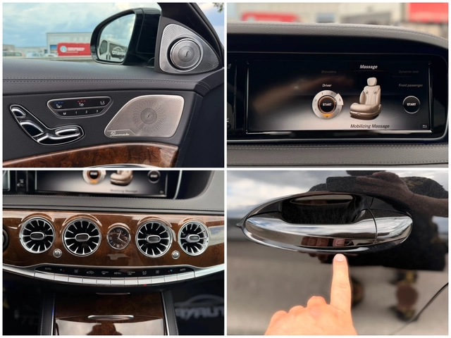 Mercedes-Benz S 350 BlueTEC= 4MATIC= LONG= BRABUS= FACE= 3xTV= HUD= 36 - автомобили, коли, обяви за нови и употребявани 15