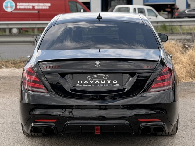 Mercedes-Benz S 350 BlueTEC= 4MATIC= LONG= BRABUS= FACE= 3xTV= HUD= 36 - автомобили, коли, обяви за нови и употребявани 5