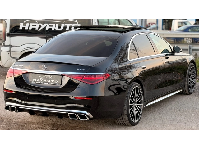 Mercedes-Benz S 350 d= Long= 63 AMG= Panorama= 360* Cam= 21* Wheels= - автомобили, коли, обяви за нови и употребявани 4
