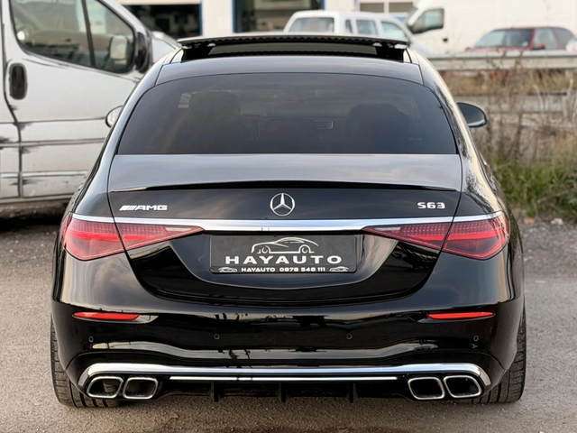 Mercedes-Benz S 350 d= Long= 63 AMG= Panorama= 360* Cam= 21* Wheels= - автомобили, коли, обяви за нови и употребявани 5