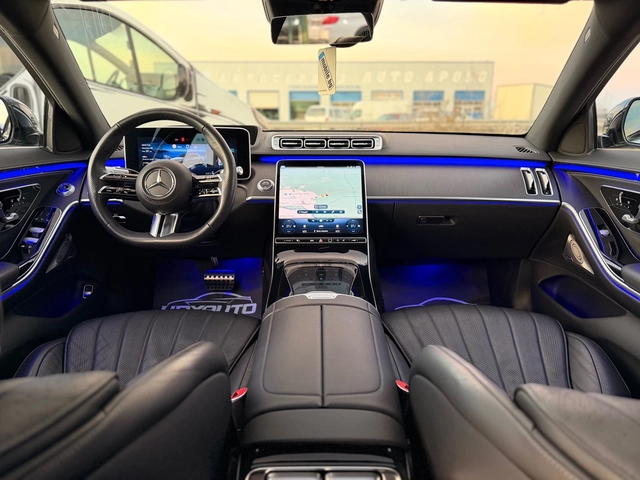 Mercedes-Benz S 350 d= Long= 63 AMG= Panorama= 360* Cam= 21* Wheels= - автомобили, коли, обяви за нови и употребявани 9