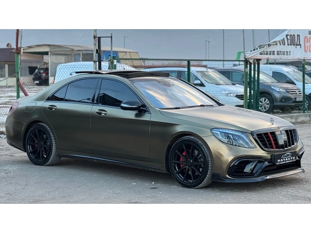 Mercedes-Benz S 350 d= BRABUS= ACTIVE SOUND= FACELIFT= CARON PACK= - автомобили, коли, обяви за нови и употребявани 2