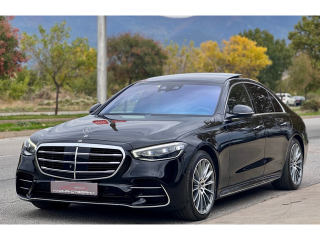 Mercedes-Benz S 400 d AMG 4MATIC* 4D BURMESTER* Panorama* DIGITAL LIGH - автомобили, коли, обяви за нови и употребявани 0